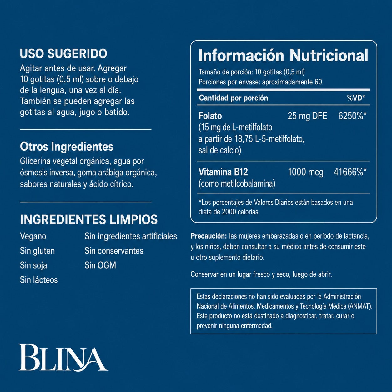 Blina | Claridad mental, mejor ánimo y energía sostenida en gotas