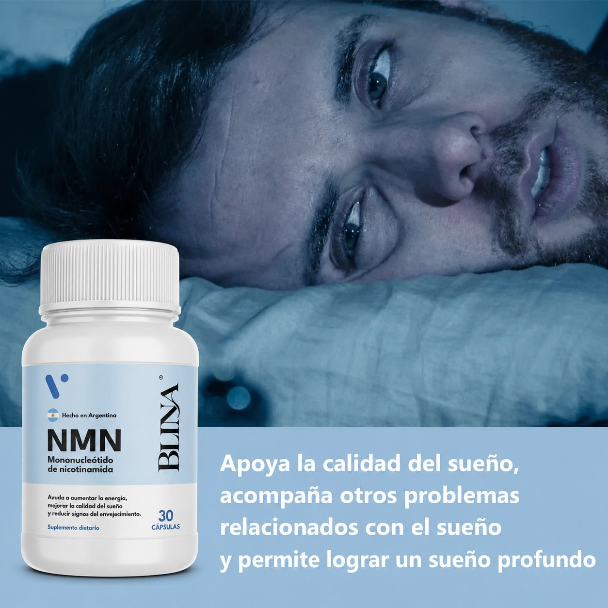 Blina NMN | Recuperá la energía que tenías antes