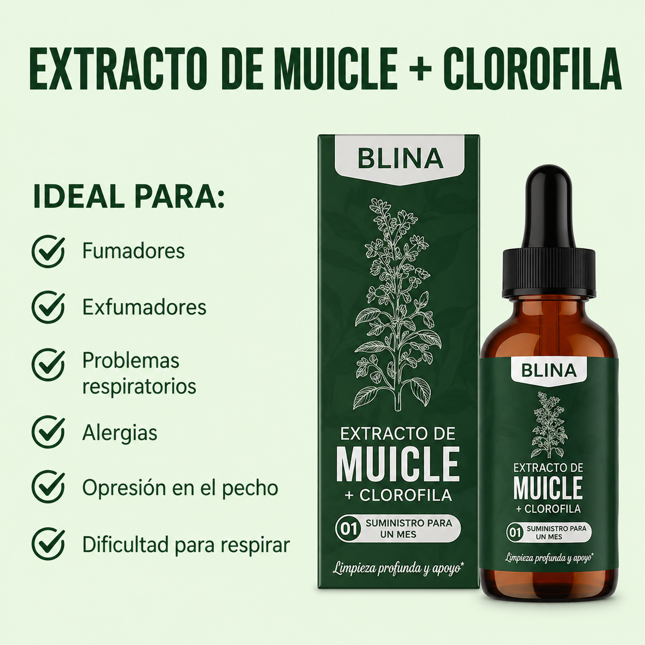 Blina | Detox pulmonar natural para fumadores y ex fumadores