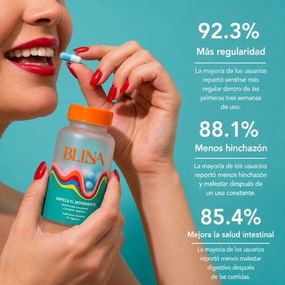 Blina | Limpieza intestinal natural en cápsulas