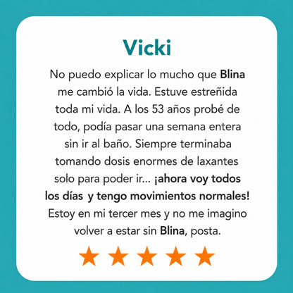 Blina | Limpieza intestinal natural en cápsulas