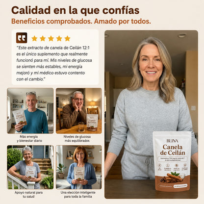 Blina | Glucosa estable, mejor sueño y energía sostenida sin bajones