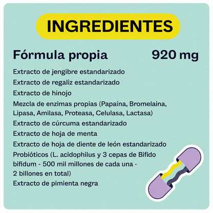 Blina | Alivio natural para la hinchazón y los gases
