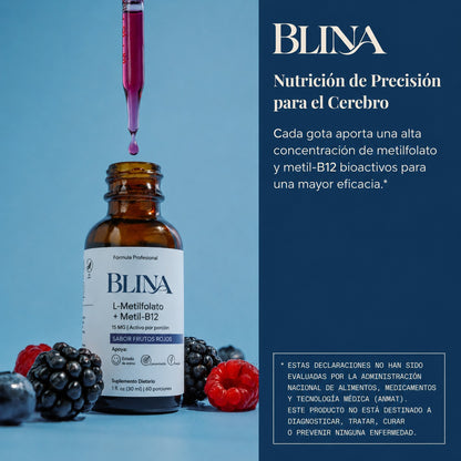 Blina | Claridad mental, mejor ánimo y energía sostenida en gotas