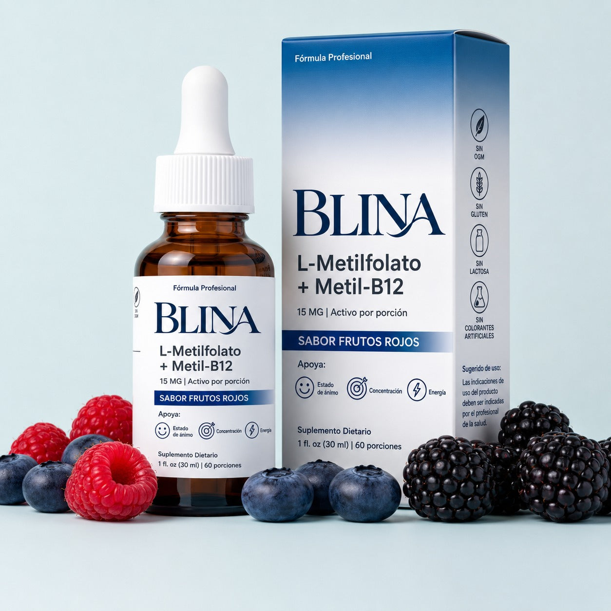 Blina | Claridad mental, mejor ánimo y energía sostenida en gotas