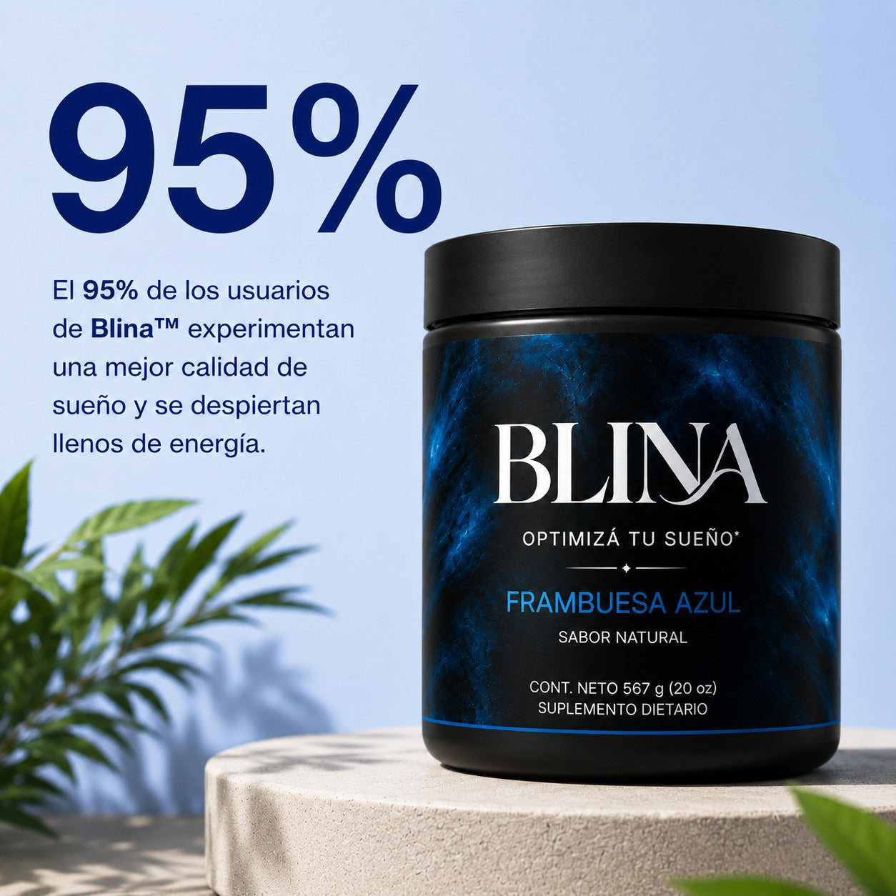 Blina | El polvo natural para apagar la cabeza y dormir toda la noche