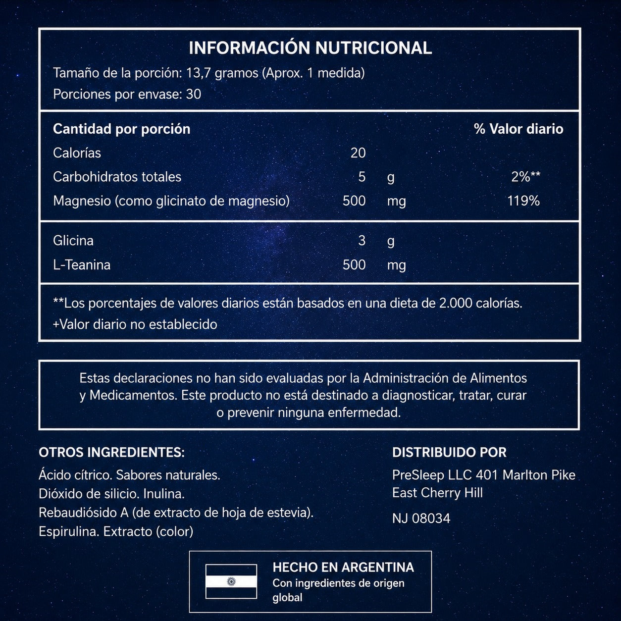 Blina | El polvo natural para apagar la cabeza y dormir toda la noche