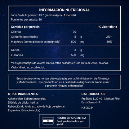 Blina | El polvo natural para apagar la cabeza y dormir toda la noche