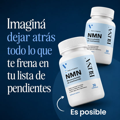 Blina NMN | Recuperá la energía que tenías antes