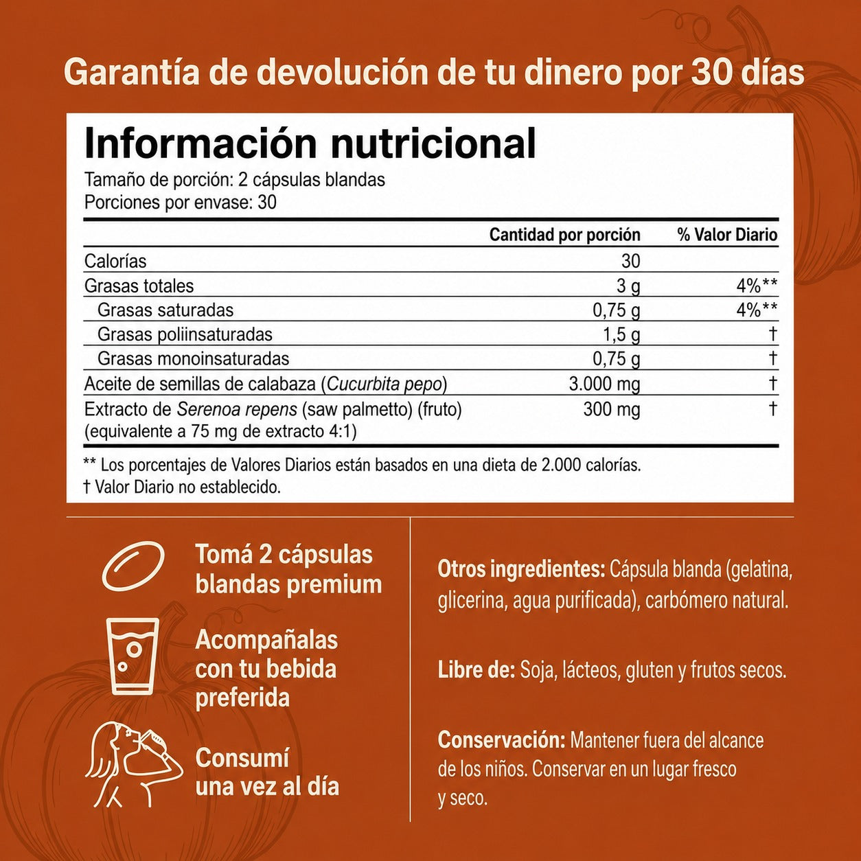 Blina | Apoyo natural para tu próstata, vejiga y riñones.