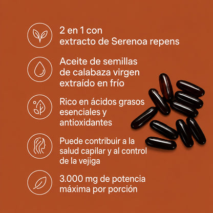 Blina | Apoyo natural para tu próstata, vejiga y riñones.