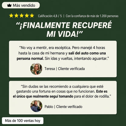 Blina | Alivia el dolor en tus articulaciones.