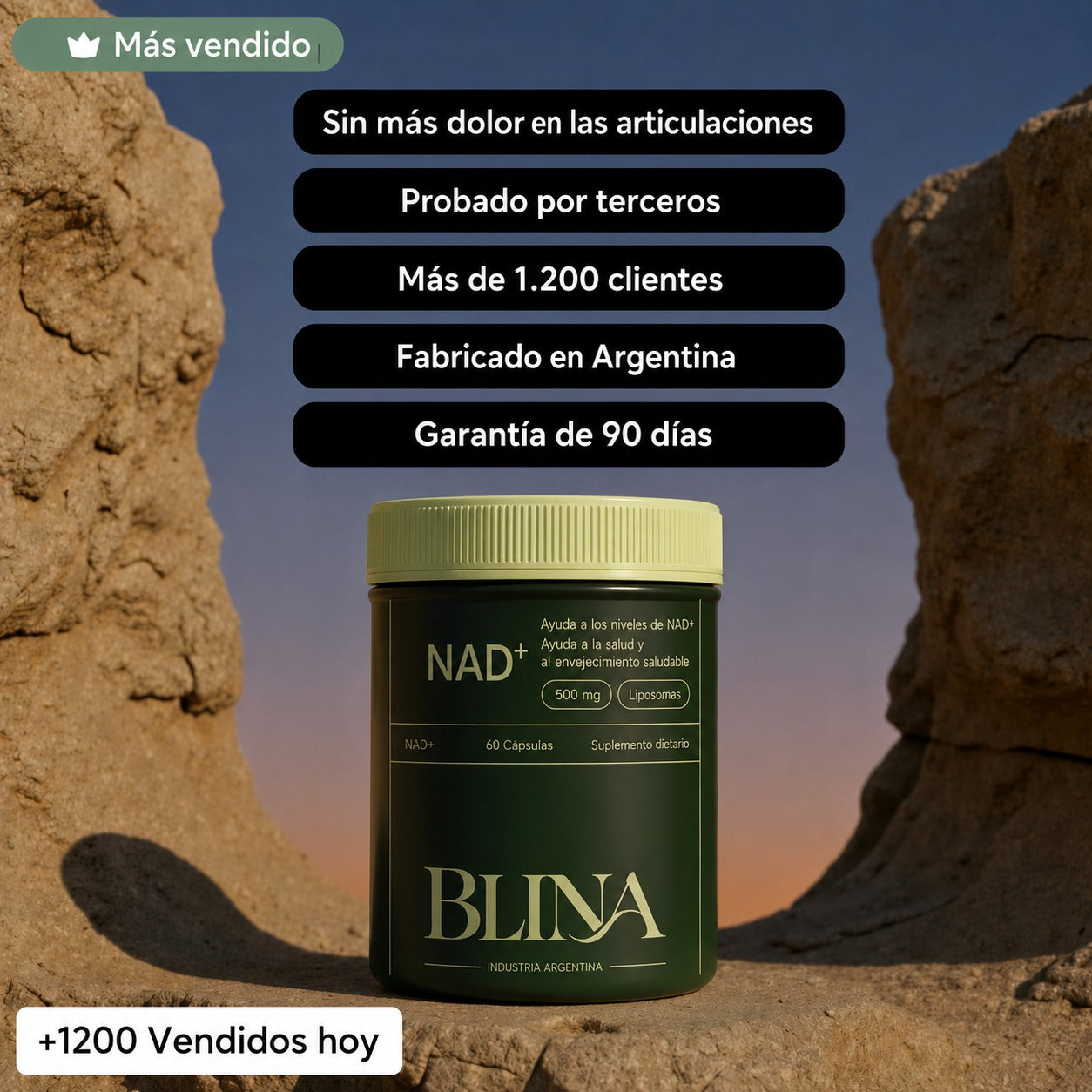 Blina | Alivia el dolor en tus articulaciones.