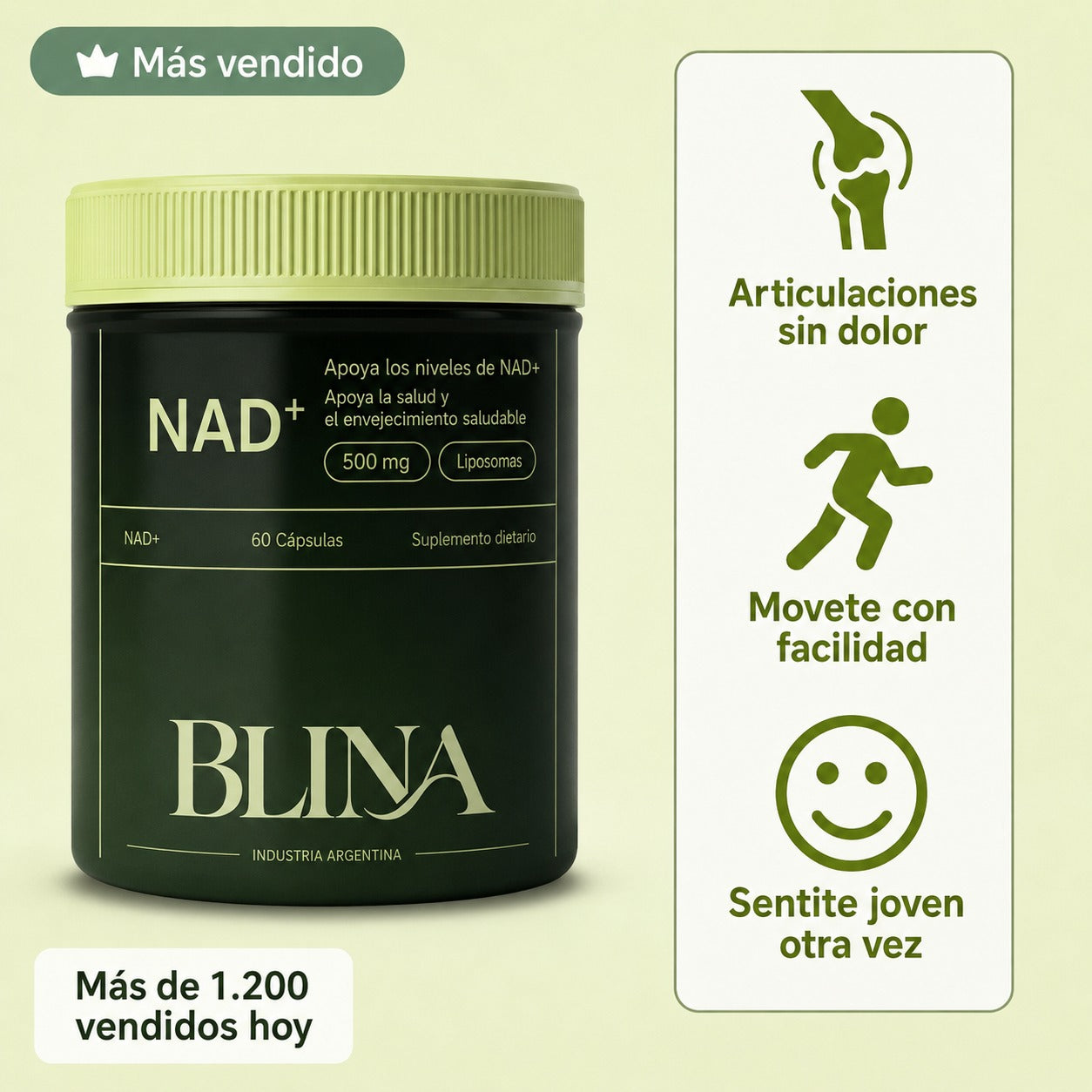 Blina | Alivia el dolor en tus articulaciones.