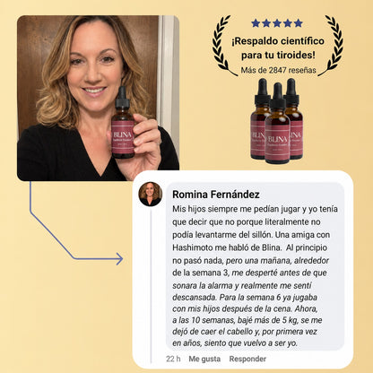 Blina | Apoyo natural para tu hígado y tu tiroides