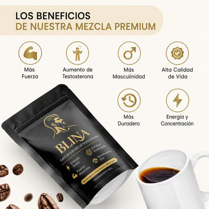 Blina | Subí tu testosterona con tu café de las mañanas