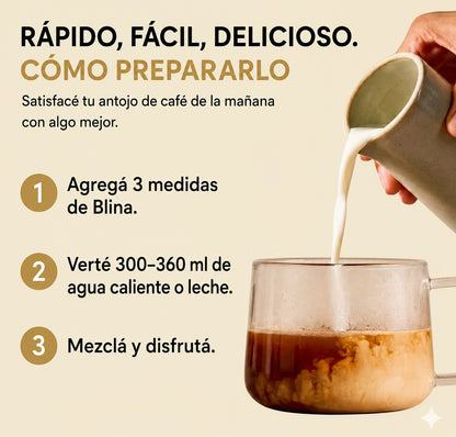 Blina | Subí tu testosterona con tu café de las mañanas