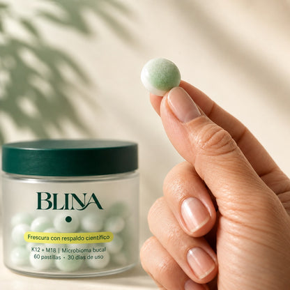 Blina | El probiótico oral que ataca el mal aliento de raíz