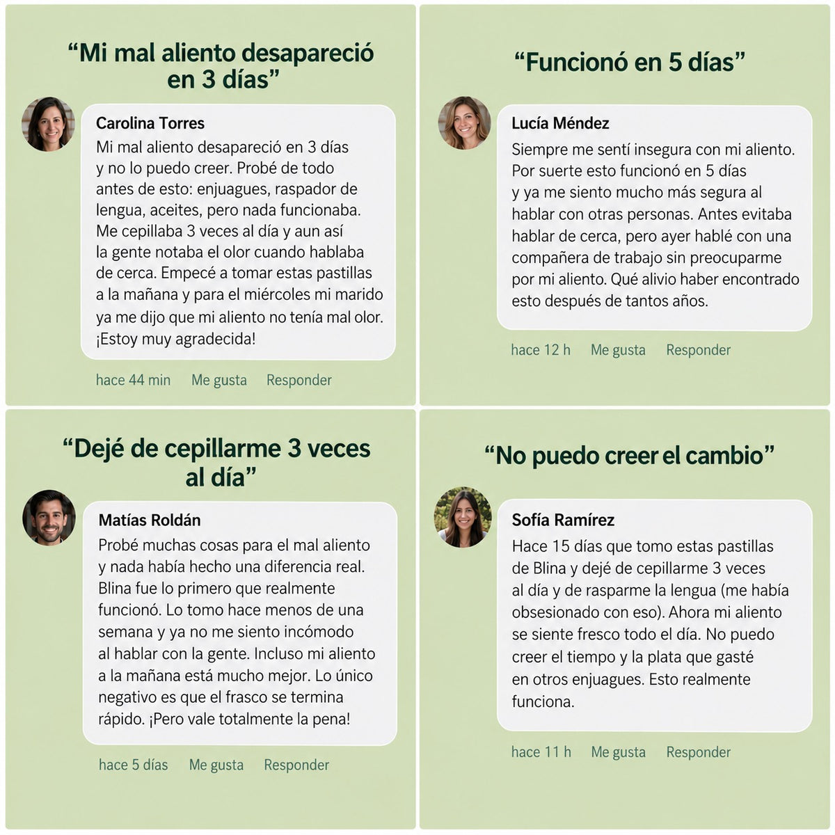 Blina | El probiótico oral que ataca el mal aliento de raíz