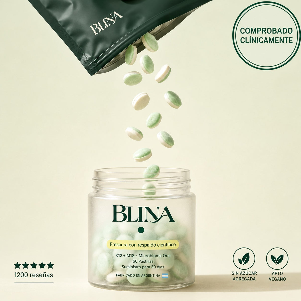 Blina | El probiótico oral que ataca el mal aliento de raíz