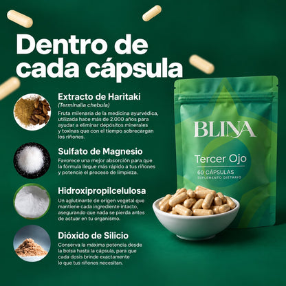 Blina | Desinflamá y activá el drenaje natural de tus riñones